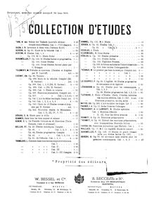Partition Book II (Etudes Nos.9—18), Etüden, 25 Klavier-Etüden, Jensen, Adolf