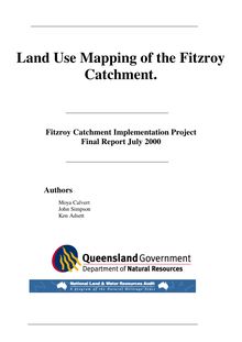 Technical Report Theme 5 Fitzroy Audit Nov 2000