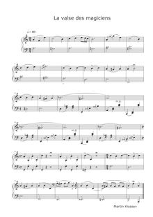 Partition Complete partition de piano, pièce pour les enfants, Kiossev, Martin
