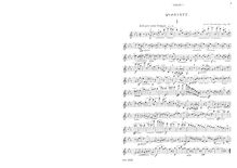 Partition parties complètes, corde quatuor No.1, C minor, Rheinberger, Josef Gabriel