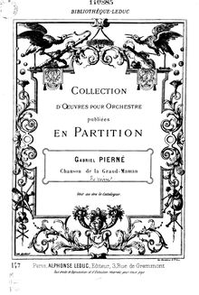 Partition compléte, 15 Piano pièces, Pierné, Gabriel