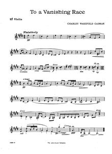 Partition violon 2 , partie, 3 Moods, Op.47, Cadman, Charles Wakefield