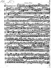 Partition Incomplete parties, Symphony en F major, F major, Rosetti, Antonio