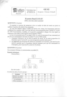 Evaluation de la performance 2002 Université de Technologie de Belfort Montbéliard