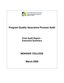 mohawk-college-audit-executive-summary