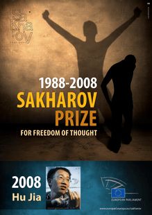 1988-2008 Sakharov prize for freedom of thought