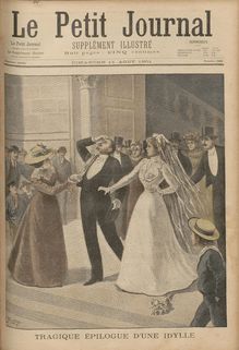 LE PETIT JOURNAL SUPPLEMENT ILLUSTRE  N° 560 du 11 août 1901