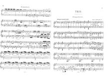 Partition parties complètes, Piano Trio No.2, G major, Lachner, Ignaz