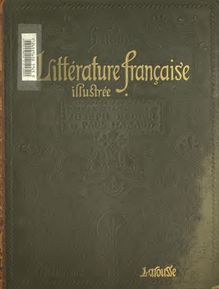 Histoire de la littérature française illustrée v.1