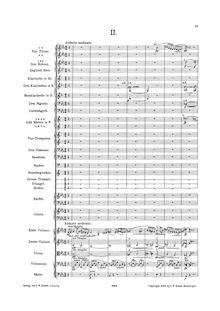 Partition , Andante moderato, Symphony No.6, Tragische ( Tragic )