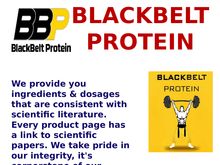 BlackBelt Protein Body Building Supplements