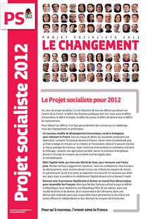 Le changement - Projet Socialiste 2012