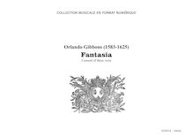 Orlando Gibbons (1583-1625) - Fantasia - Consort of three viols (Treble, Tenor, Great Bass)