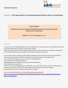 2015 Opportunities in the Spanish Hospital Infectious Disease Testing Market