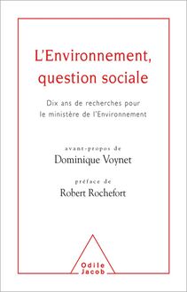 L Environnement, question sociale