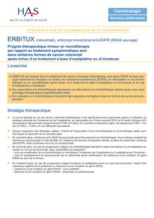 ERBITUX - Synthèse d avis ERBITUX - CT6366