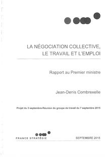 Droit du travail : rapport Combrexelle