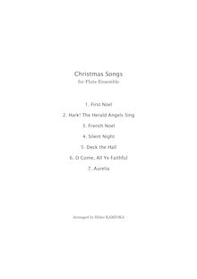 Partition complète, Christmas chansons, Various