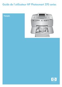Guide de l utilisation Imprimantes HP - Photosmart 375