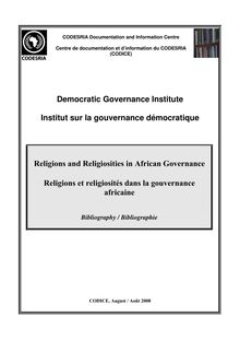 Democratic Governance Institute Institut sur la gouvernance ...