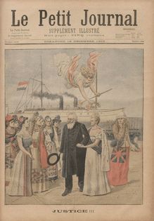 LE PETIT JOURNAL SUPPLEMENT ILLUSTRE  N° 526 du 16 décembre 1900