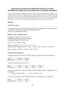 Composition de chimie - option physique 2006 Agrégation de sciences physiques Agrégation (Externe)