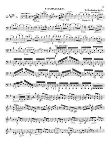 Partition de violoncelle, 3 Fantasie Stücke, Op.7, 3 Fantasie Stücke für Pianoforte und Violoncello oder Violine, Op.7