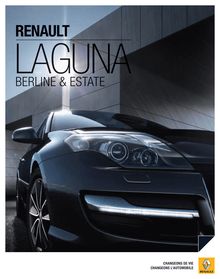 Catalogue Renault Laguna Berline & Estate