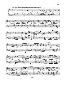 Partition Fuga super Jesus Christus unserHeiland (BWV 689), choral préludes