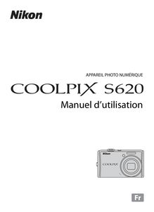 Notice Appareil Photo numériques Nikon  COOLPIX S620
