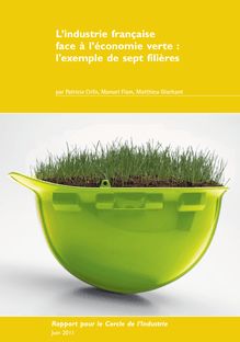 L industrie française face à l économie verte : l exemple de sept filières - 2011.