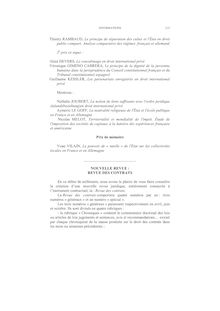 Nouvelle revue : la Revue des contrats - autre ; n°1 ; vol.56, pg 215-216