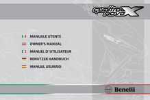 Notice Moto Benelli  QUATTRONOVE-X