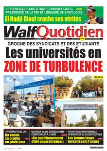 Walf Quotidien n°8733 - du  mercredi 05 mai 2021