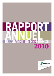 DOCUMENT DE REFERENCE