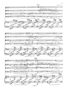 Partition Score (pp. 35-52), Piano quintette, Op.41, Pierné, Gabriel