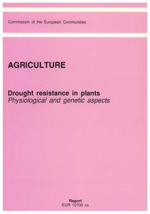 Drought resistance in plants