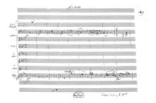 Partition complète, cor Concerto, Konzertsatz, E♭ major, Mozart, Wolfgang Amadeus