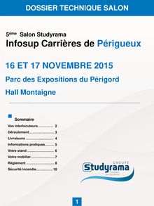 2015 - Périgueux Infosup Carrières - DT