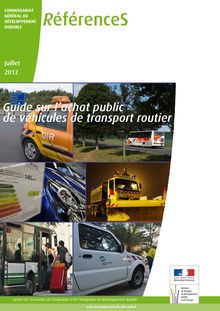 Guide sur l achat public de véhicules de transport routier.