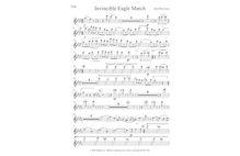 Partition flûte 1/2, pour Invincible Eagle, D major/G major, Sousa, John Philip