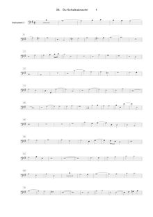 Partition Instrument 2 , partie [G2 clef], Geistliche Chor-Music, Op.11 par Heinrich Schütz