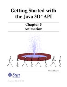 Getting Started with the Java 3D API