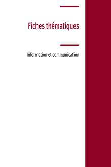 Fiches thématiques sur l information et la communication - Les services en France - Insee Références web - Édition 2011 - Données 2008