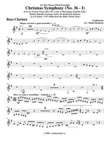 Partition basse clarinette, Symphony No.36  Christmas Symphony 