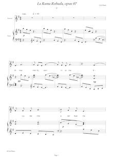 Partition 2 - Amame tu, La Rama Robada, Op.97, Plante, Cyril