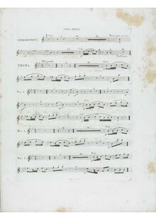 Partition hautbois 1, Variations on  La Ci Darem la Mano , B♭ major