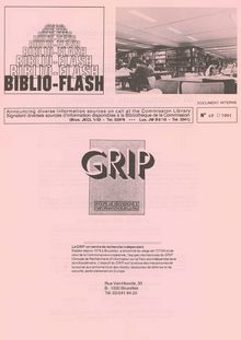 BIBLIO - FLASH. GRIP N° 49 1991
