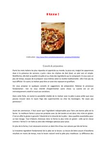 Pizza - comment préparer vos pizzas italiennes vous-memes à commencer par la pate à pizza