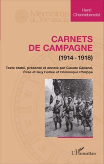 Carnets de campagne (1914-1918)